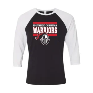 Southside Christian Warriors Baseball Tee