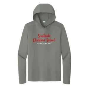 SCS Script UV Performance Long Sleeve Hooded Tee