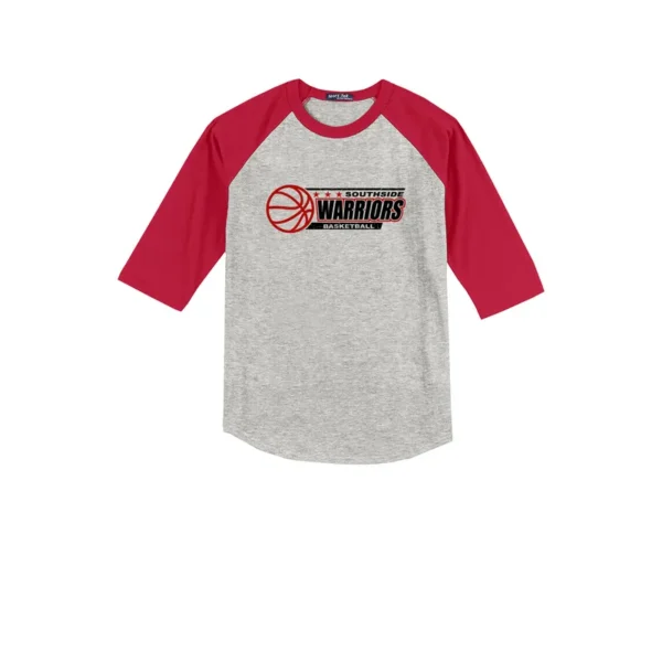 SCS Basketball Baseball Tee