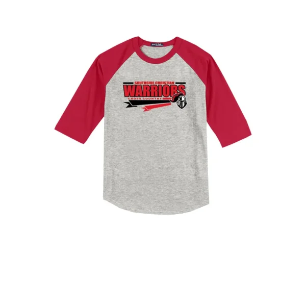 SCS Cross Country Baseball Tee