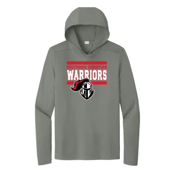 Southside Christian Warriors UV Performance Long Sleeve Hooded Tee