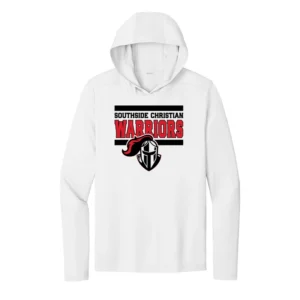 Southside Christian Warriors UV Performance Long Sleeve Hooded Tee
