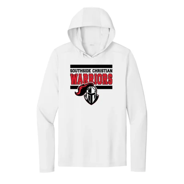Southside Christian Warriors UV Performance Long Sleeve Hooded Tee