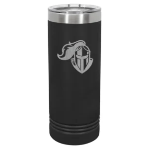 Warriors Skinny Tumbler