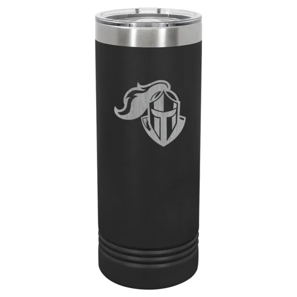 Warriors Skinny Tumbler