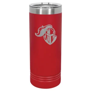 Warriors Skinny Tumbler