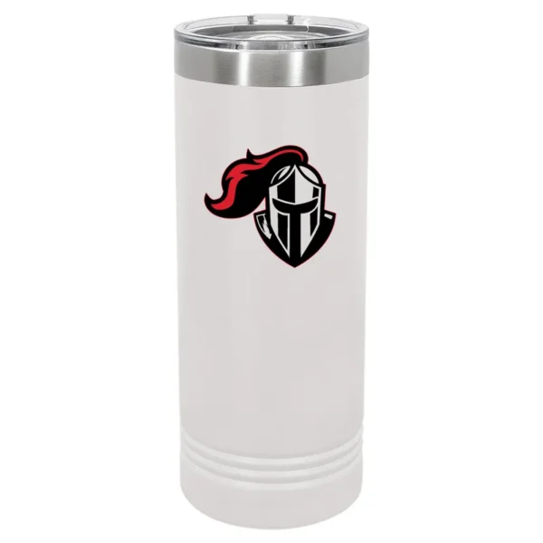 Warriors Skinny Tumbler