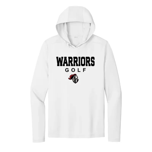 Warriors Golf UV Performance Long Sleeve Hooded Tee