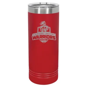 Southside Christian Warriors Skinny Tumbler