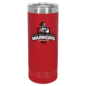 SCS Warriors Skinny Tumbler