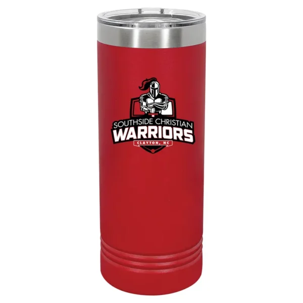 SCS Warriors Skinny Tumbler