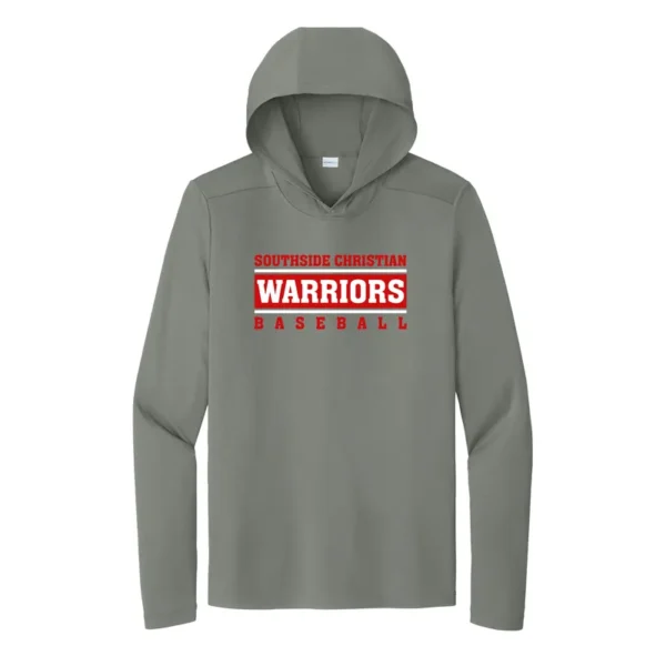 Warriors Basketball UV Performance Long Sleeve Hooded Tee