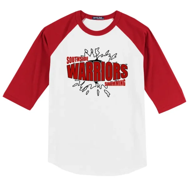 Warriors Splash Baseball Tee