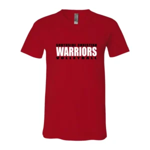 Warriors Volleyball Premium Soft V-Neck