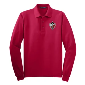 Southside Christian School Premium Long Sleeve Polo