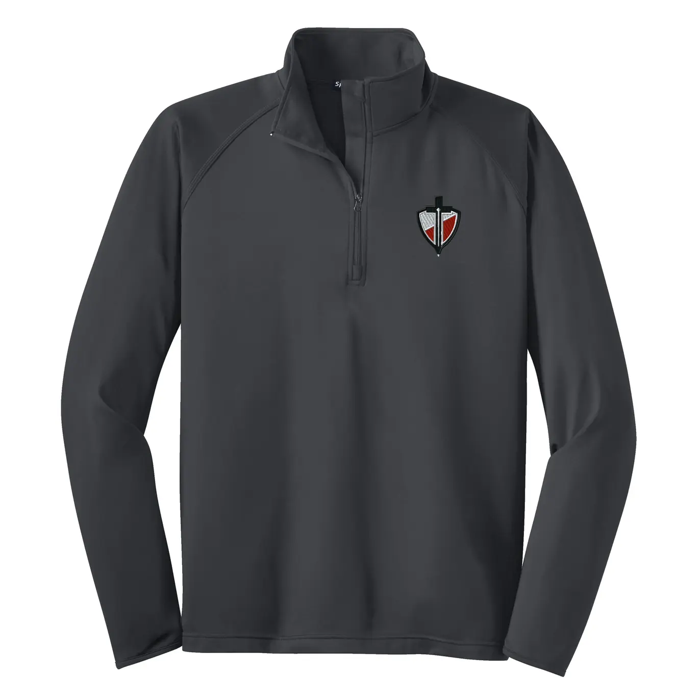 SCS Christian Embroidered Tall Quarter Zip