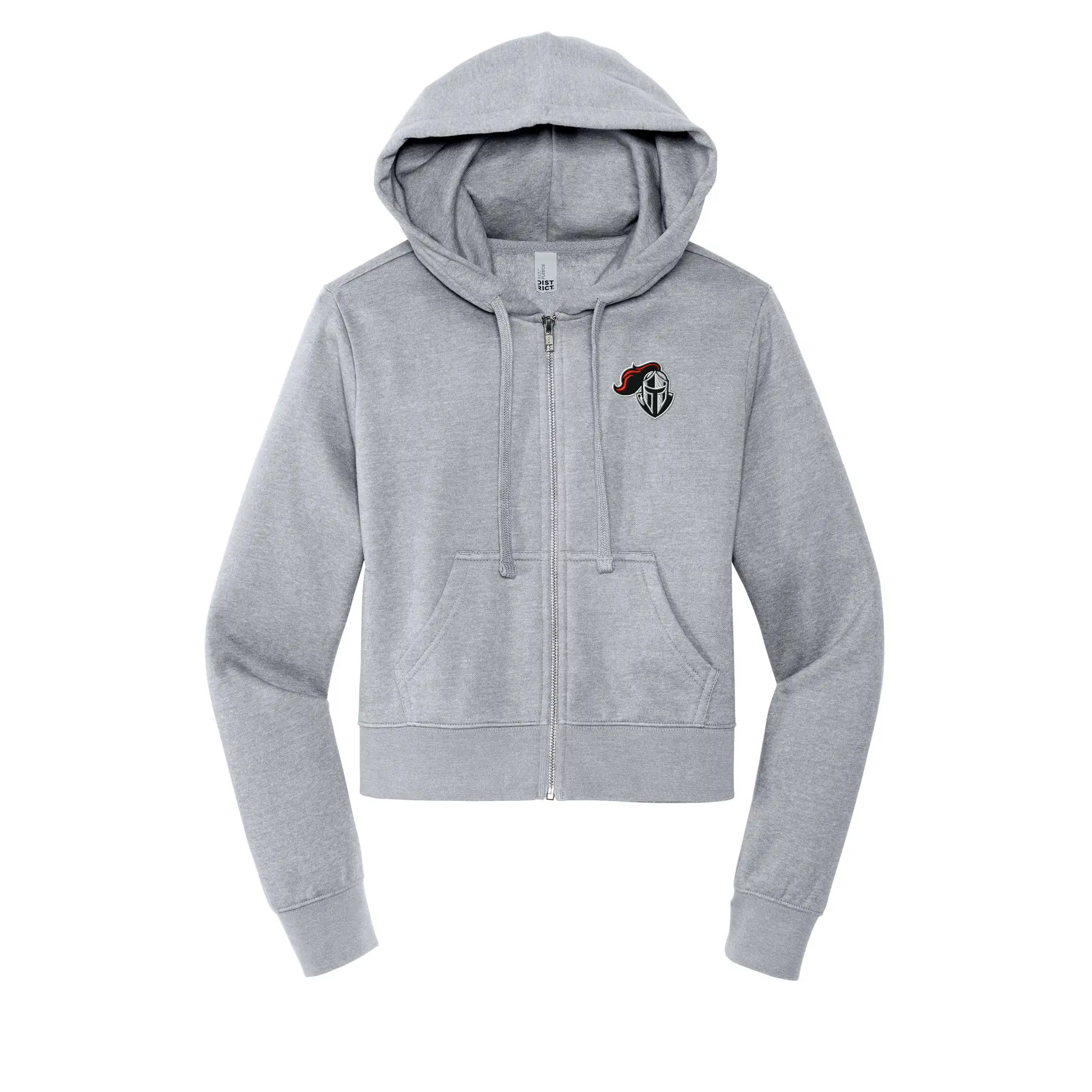 Warrior Embroidered Ladies Full Zip Hoodie
