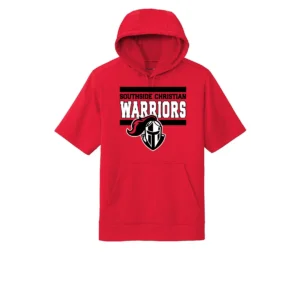Southside Christian Warriors Adult Short Sleeve Hoodie