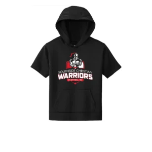 SCS Warriors Youth Short Sleeve Hoodie