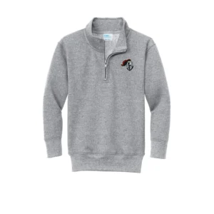 Warrior Embroidered Youth Quarter Zip