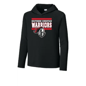 Southside Christian Warriors Youth Long Sleeve Hooded Tee