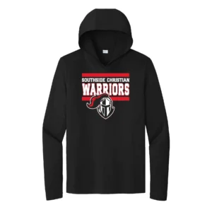 Southside Christian Warriors Adult Long Sleeve Hooded Tee