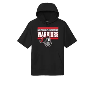 Southside Christian Warriors Adult Short Sleeve Hoodie