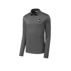 SCS Christian Embroidered Adult Long Sleeve Polo