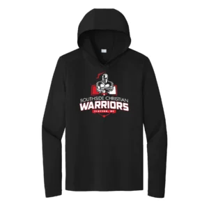 SCS Warriors Adult Long Sleeve Hooded Tee