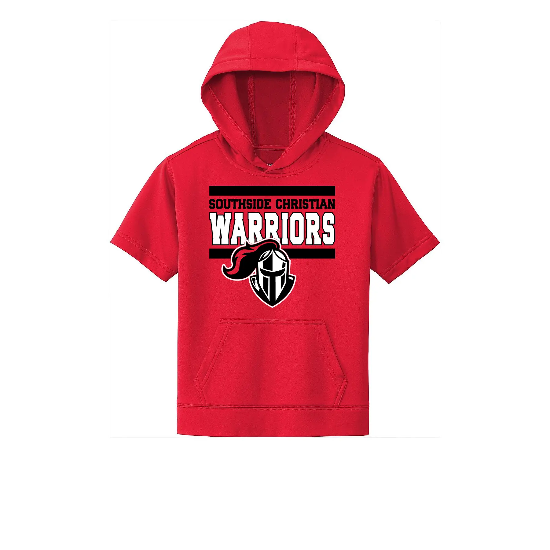 Southside Christian Warriors Youth Short Sleeve Hoodie
