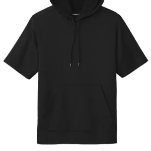 Blank Adult Short Sleeve Hoodie