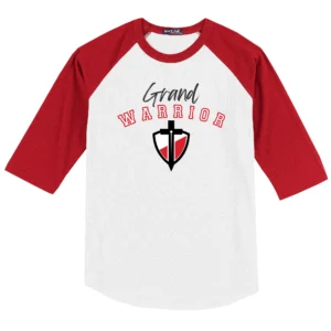 Grand Warrior Adult Baseball Tee